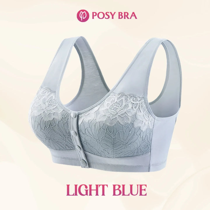 Posy Bra - Magic Comfort Front Closure Shaping Bra for Seniors – Frye Bra