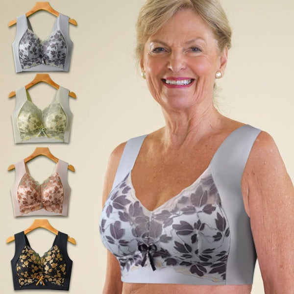 😍-Pure Cotton Instantly lifts Anti-Sagging Wirefree Bra