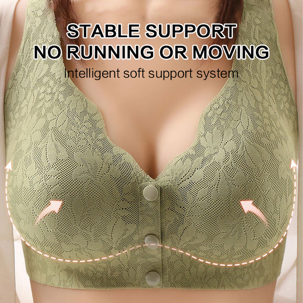 Front Buckle Sleep Bra For Older Women