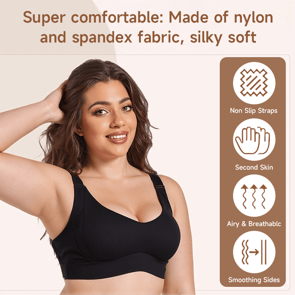 🔥Super firming bra | Wire-free Push Up Bra 👍No more sagging breasts 🎁 ...
